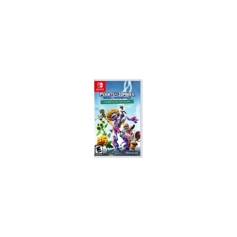 PLANTS VS ZOMBIES BATTLE FOR NEIGHBORVILLE COMPLETE EDITION NINTENDO SWITCH LATAMSKU: 014633742466