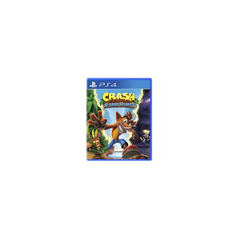 CRASH BANDICOOT N SANE TRILOGY PS4 LATAMSKU: 047875882225