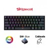 TECLADO REDRAGON DRAGONBORN K630 | INGLES | MECANICO | SW-BLUE | RGB | NEGROSKU: 71363322291204