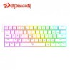 TECLADO REDRAGON DRAGONBORN K630 | INGLES | MECANICO | SW-RED | RGB | BLANCOSKU: 71364835963564