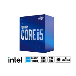PROCESADOR INTEL CORE I5 10400 2.9GHZ HASTA 4.30 GHZ, 12MB, 6 NUCLEOS, GRÁFICOS INTEGRADO UHD 630, LGA 1200