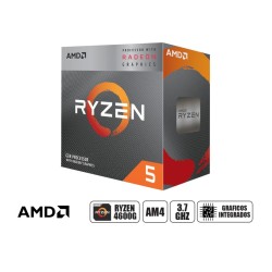PROCESADOR AMD RYZEN 5 4600G 3.7GHZ, 8MB, 6 NUCLEOS, GRAFICO RADEON VEGA 7, AM4