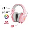 AUDIFONO REDRAGON ZEUS X H510 | USB | 7.1 | RGB | ROSASKU: 71365533672911