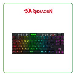 TECLADO REDRAGON HORUS TKL K621 | INALAMBRICO | MECANICO | LOW PROFILE | SW-RED | RGB | NEGROSKU: 71365569039238