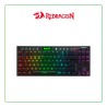 TECLADO REDRAGON HORUS TKL K621 | INALAMBRICO | MECANICO | LOW PROFILE | SW-RED | RGB | NEGROSKU: 71365569039238