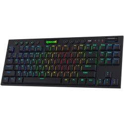 TECLADO REDRAGON HORUS TKL K621 | INALAMBRICO | MECANICO | LOW PROFILE | SW-RED | RGB | NEGROSKU: 71365569039238