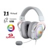 AUDIFONO REDRAGON ZEUS X H510 | USB | 7.1 | RGB | BLANCOSKU: 71365702512409
