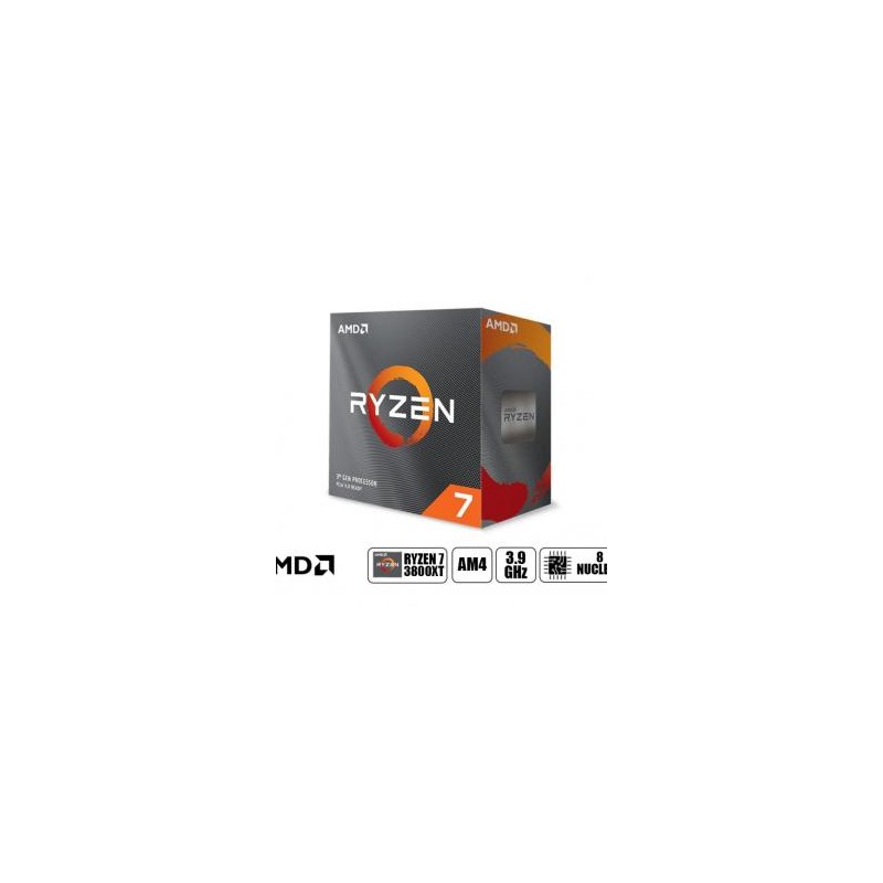 PROCESADOR AMD RYZEN 7 3800XT AM4 3.9GHZ, 105MB, 8 NULCEOS