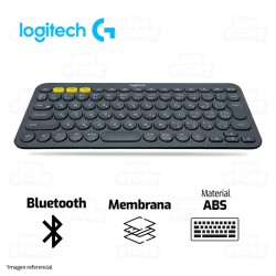 TECLADO LOGITECH K380 BLUETOOTH MEMBRANA NEGROSKU: 097855117656