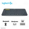 TECLADO LOGITECH K380 BLUETOOTH MEMBRANA NEGROSKU: 097855117656