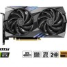 TARJETA DE VIDEO MSI RTX 4060TI 8GB, GAMING X, GDDR6 GEFORCE NVIDIA 128 BITS, 2 VENTILADORES GRAFICO PARA VIDEOJUEGOS, 2 VENTILA