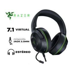 AUDIFONO RAZER KRAKEN X FOR CONSOLE GREEN  3.5MM  ESTEREOSKU: 71381908729094