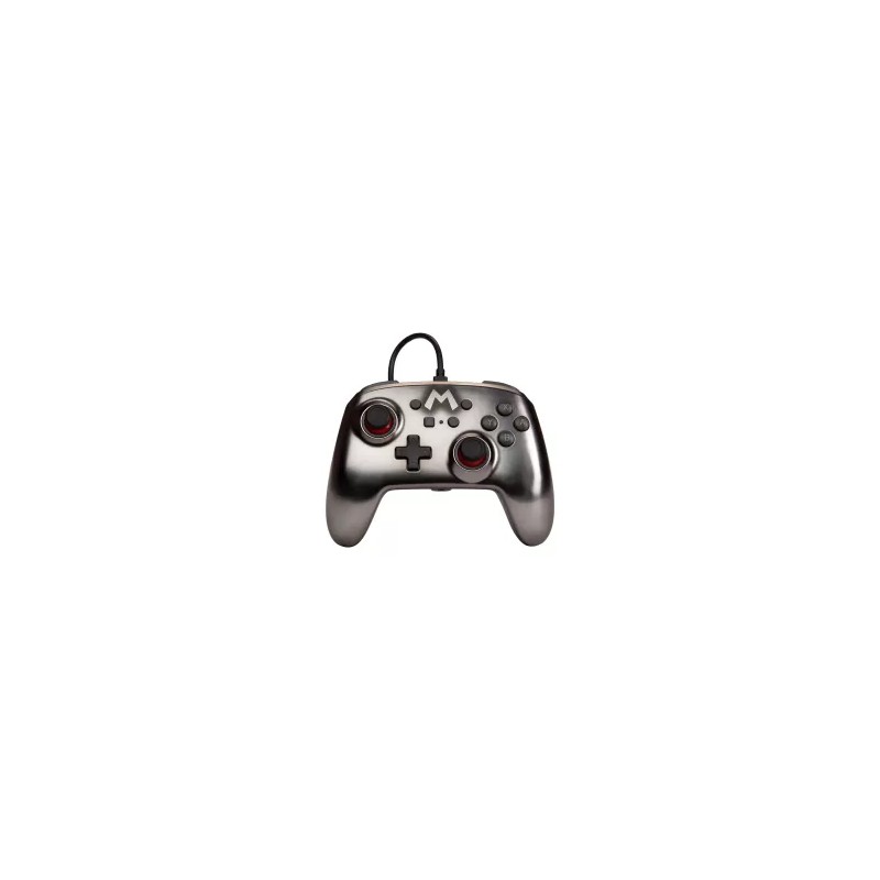 MANDO NINTENDO SWITCH POWERA ENHANCED WIRED – MARIO SILVERSKU: 617885024368