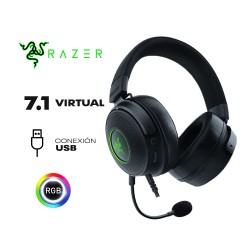 AUDIFONO RAZER KRAKEN V3  USB  7.1  RGBSKU: 71382019908034