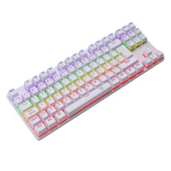TECLADO T-DAGGER BORA T-TGK313 | MECANICO | SW-RED | RAINBOW | BLANCOSKU: 71382517771253