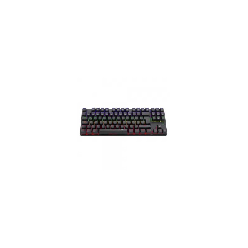 TECLADO T-DAGGER BORA T-TGK313 | MECANICO | SW-RED | RAINBOW | NEGROSKU: 71382688740154