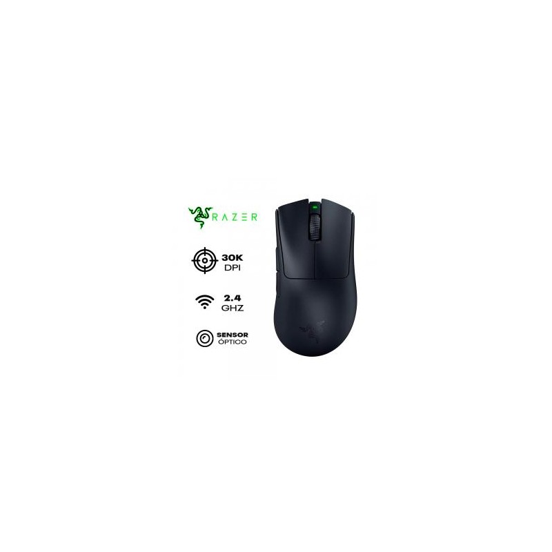 MOUSE RAZER DEATHADDER V3 PRO INALAMBRICO 30,000 DPI NEGROSKU: 71382908067053