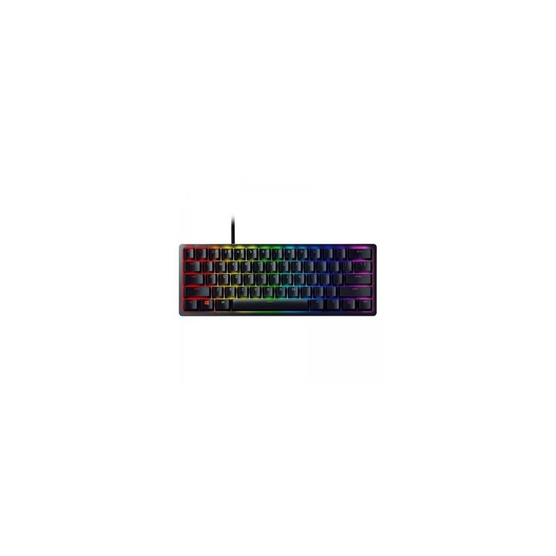 TECLADO RAZER HUNTSMAN MINI OPTOMECANICO SW- RED  RGB  NEGROSKU: 71383193230062
