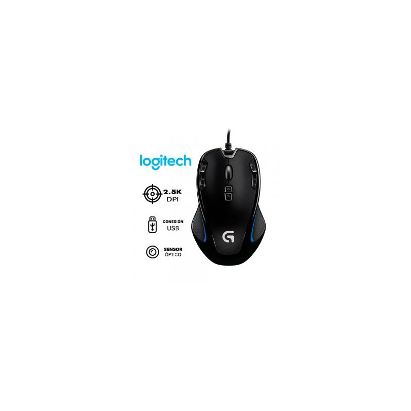 Mouse Gamer Logitech G300S Optical Usb BlackSKU: 71390110007050