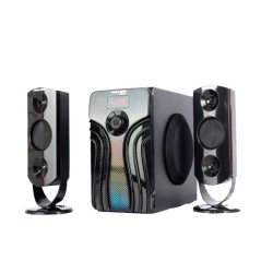 PARLANTE 2.1 HALION WARRIOR HA-F75 | 120W | RGBSKU: 71390771759001