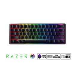 TECLADO RAZER HUNTSMAN MINI | OPTOMECANICO | SW- PURPLE | RGB | NEGROSKU: 71391029117972