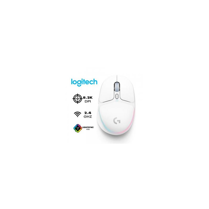Mouse Gamer Logitech G705 Ligthspeed Wireless Lightsync Rgb White Aurora CollectionSKU: 70656766974717