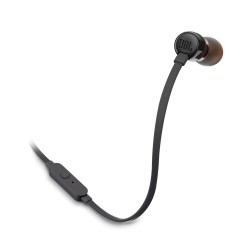 Audífonos in ear con micrófono JBL T110 cable plano, conector 3.5 mm, control de música y llamadas, negroSKU: 050036355469