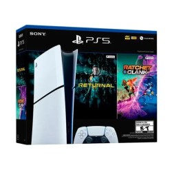 CONSOLA PLAYSTATION 5 SLIM DIGITAL + RETURNAL+ RATCHET & CLANK BUNDLESKU: 711719570820