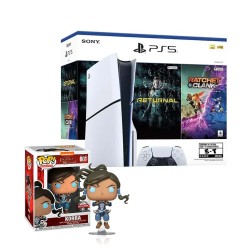 CONSOLA PLAYSTATION 5 SLIM CON LECTOR + RETURNAL+ RATCHET & CLANK BUNDLESKU: 711719570875