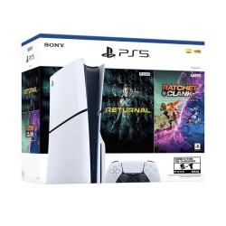 CONSOLA PLAYSTATION 5 SLIM CON LECTOR + RETURNAL+ RATCHET & CLANK BUNDLESKU: 711719570875