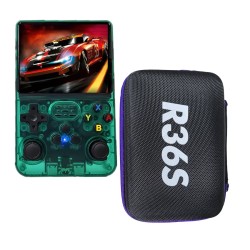 CONSOLA RETRO PORTÁTIL R36S VERDE MAS ESTUCHESKU: 72800457375602