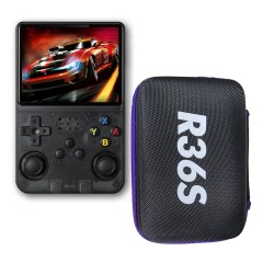CONSOLA RETRO PORTÁTIL R36S NEGRO MAS ESTUCHE SKU: 72800455371643