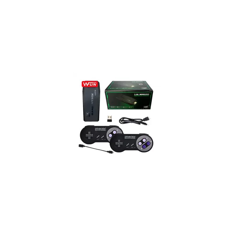 CONSOLA RETRO MINI M8 PRO +15,000 JUEGOS 64GB MANDOS NES NEGROSSKU: 679330697435