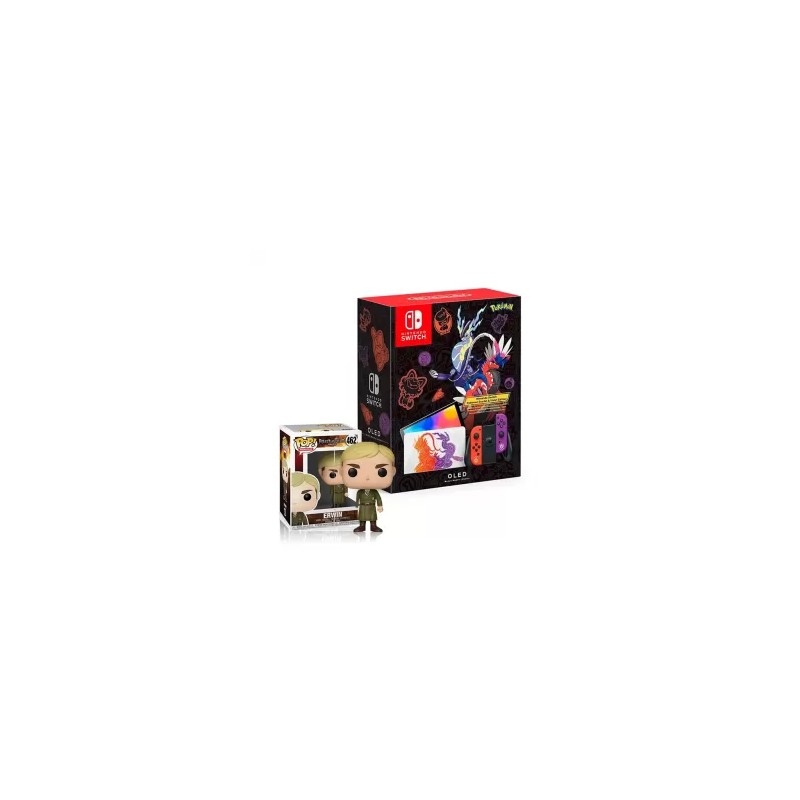 CONSOLA NINTENDO SWITCH OLED EDICION POKEMON SCARLET VIOLETSKU: 4902370550412